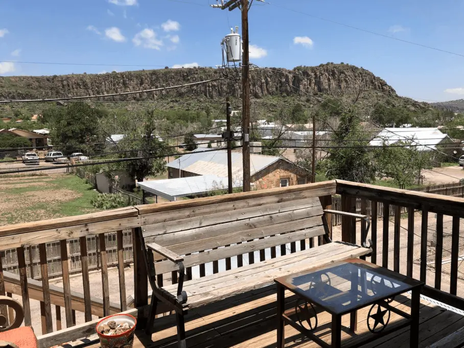 Second floor balcony